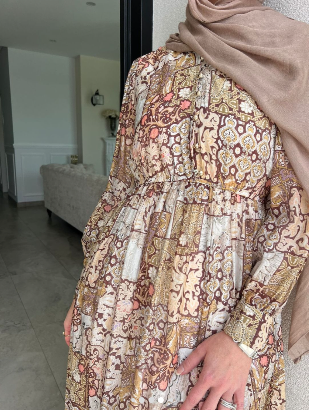 Aylin Dress Mocha