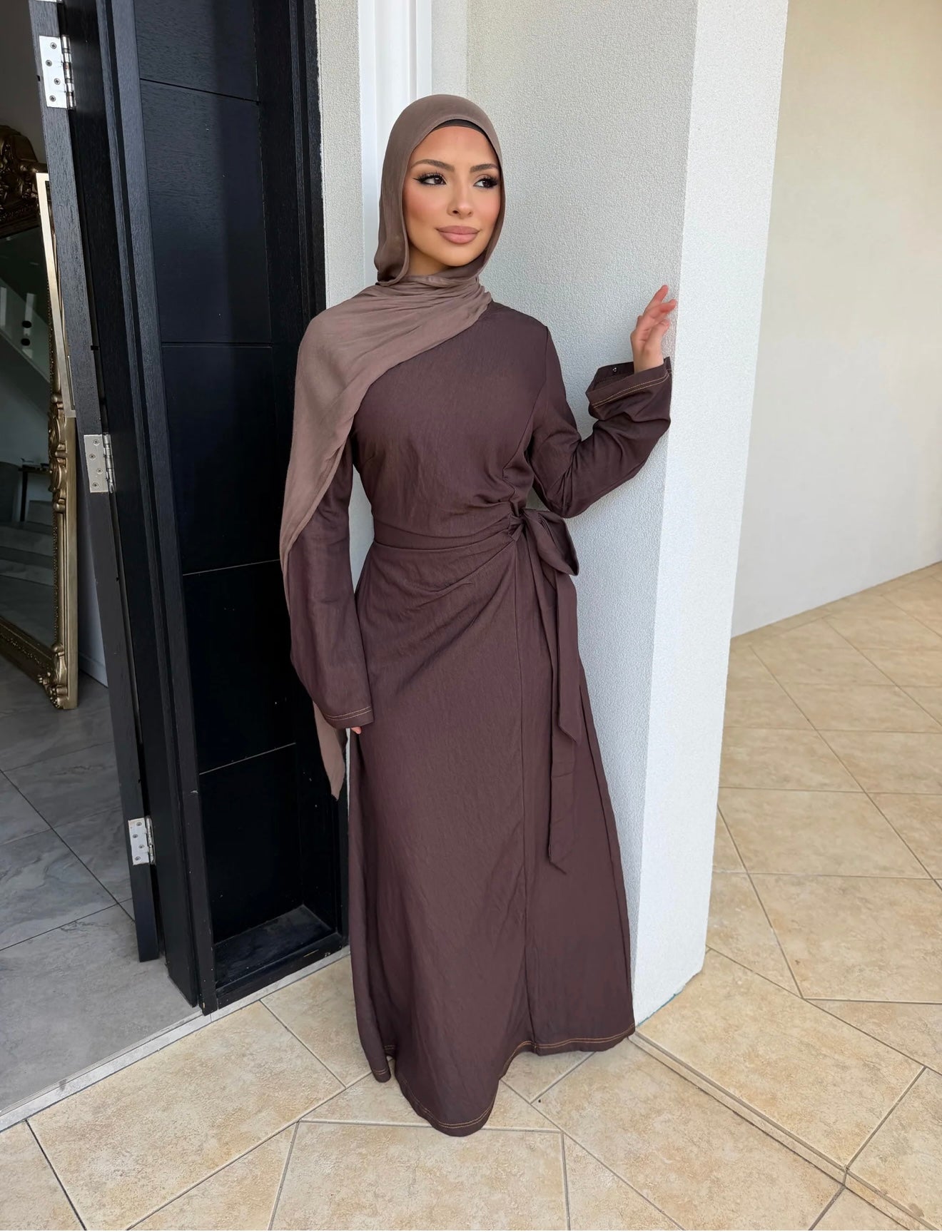 Rana Dress Brown