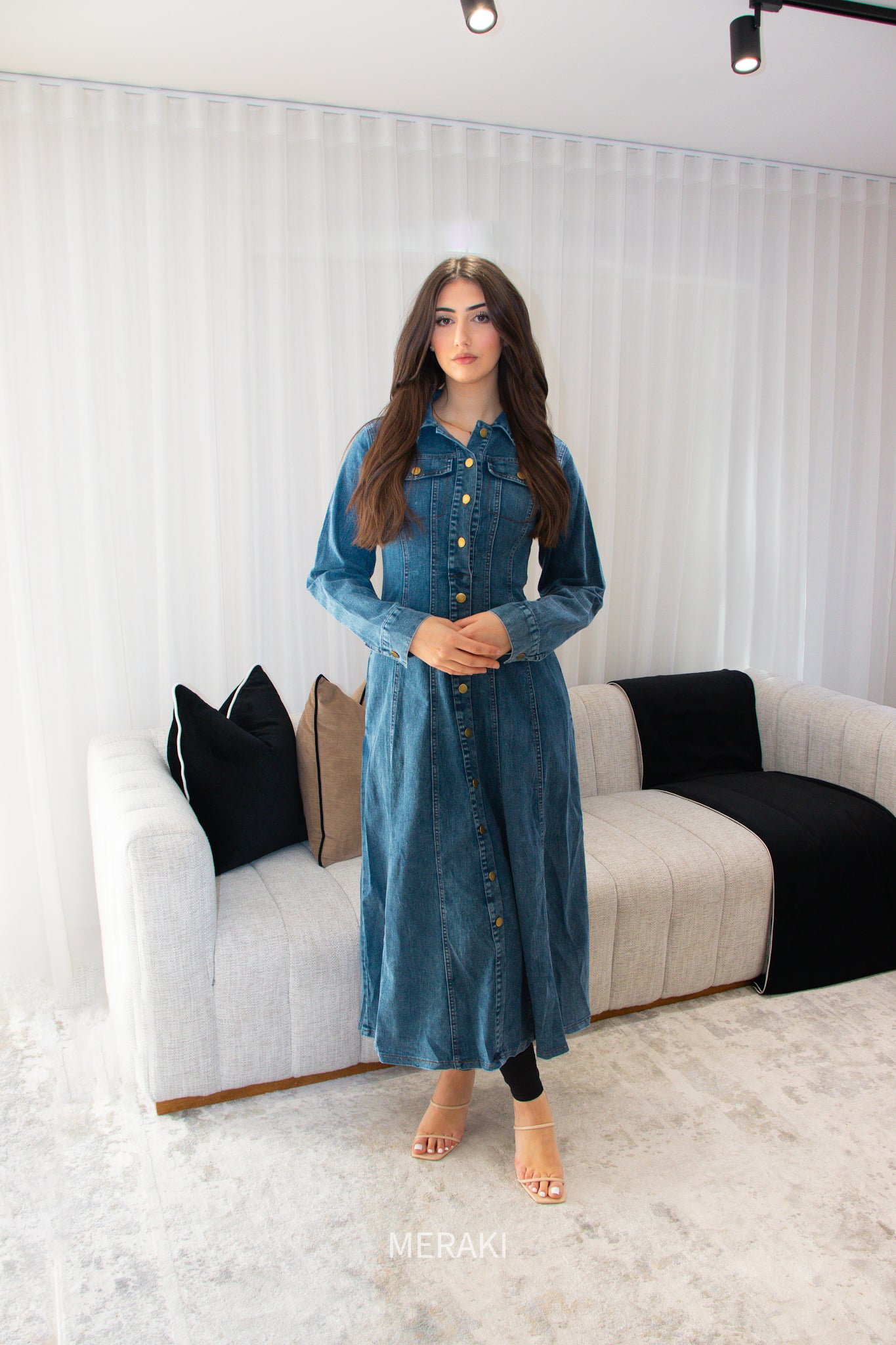 Lina Denim Dress