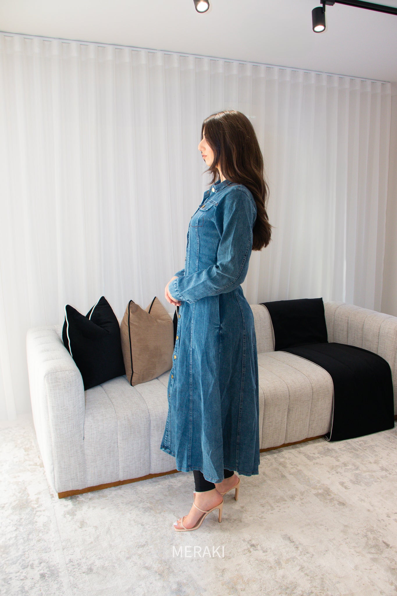 Lina Denim Dress
