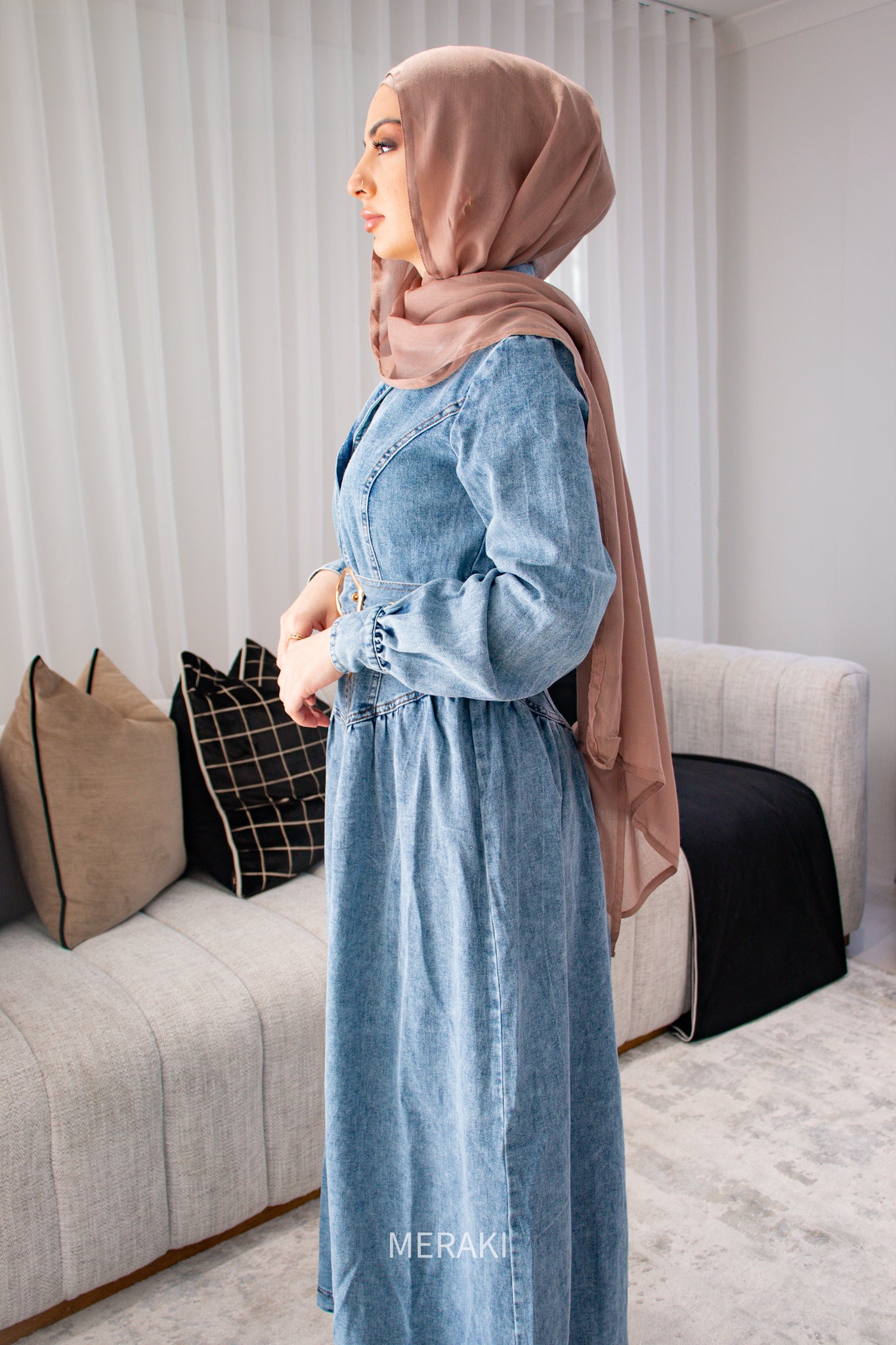 Farah Denim Dress