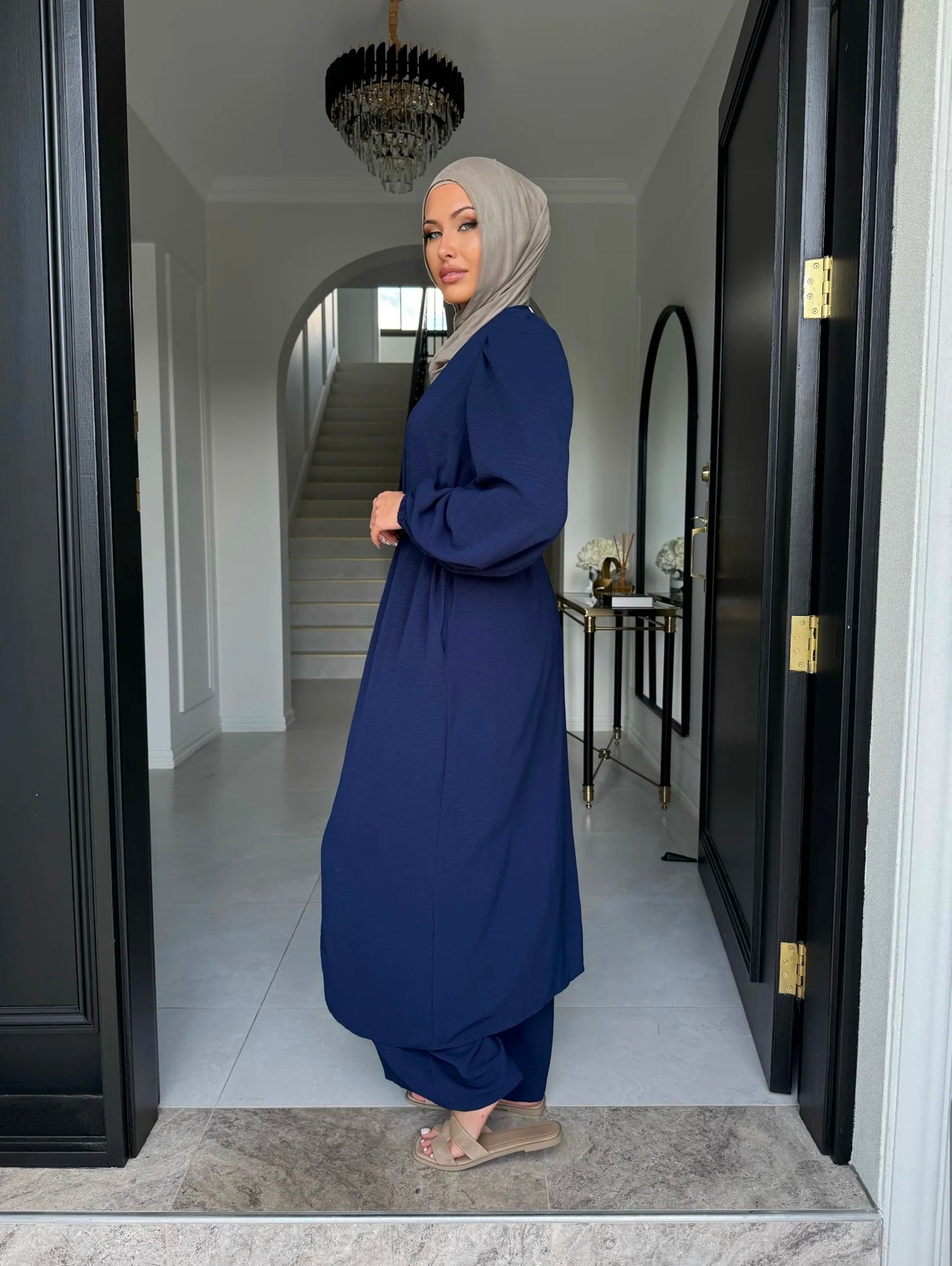 Ebru Set Navy