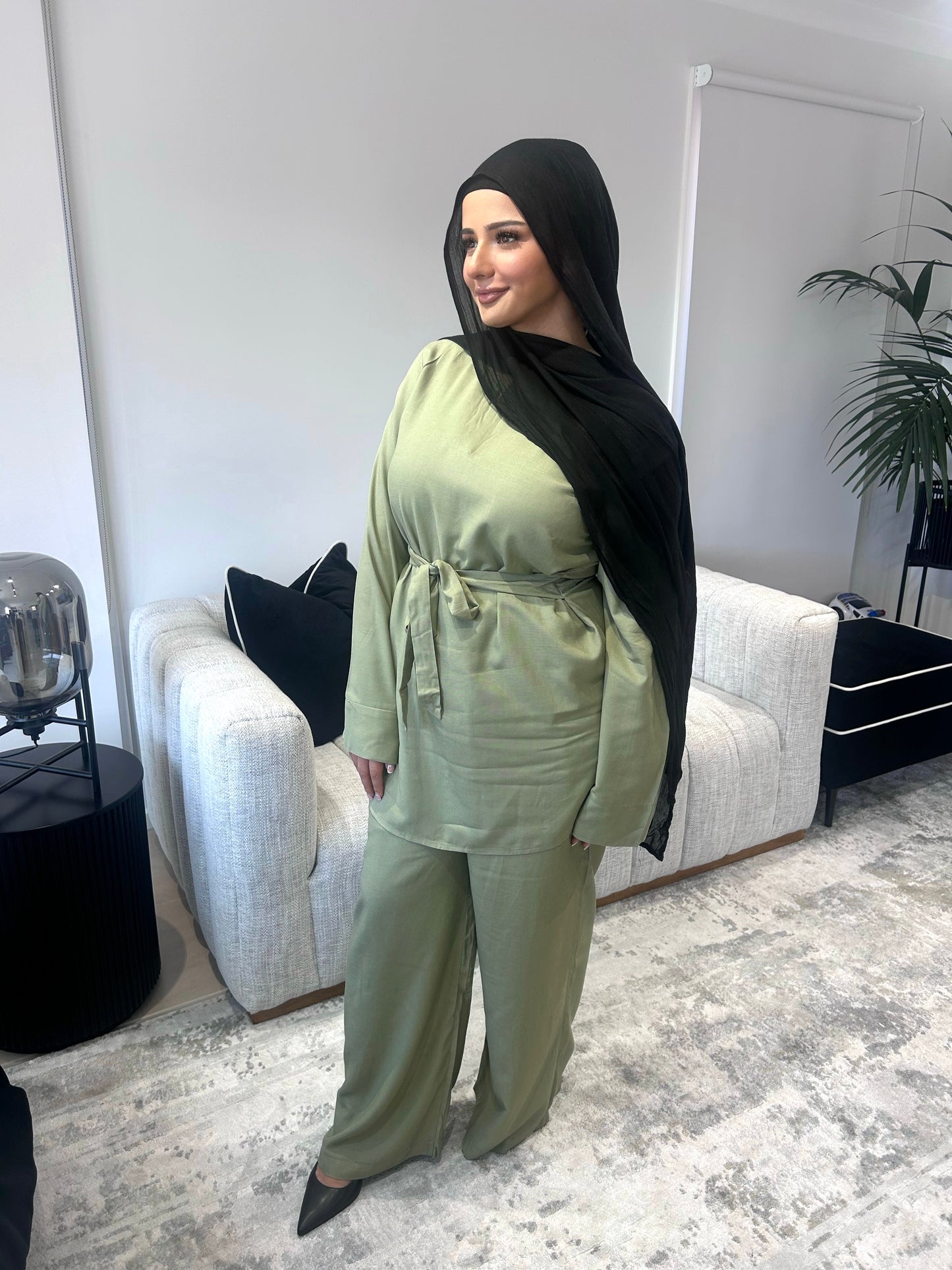 Stella Linen Khaki