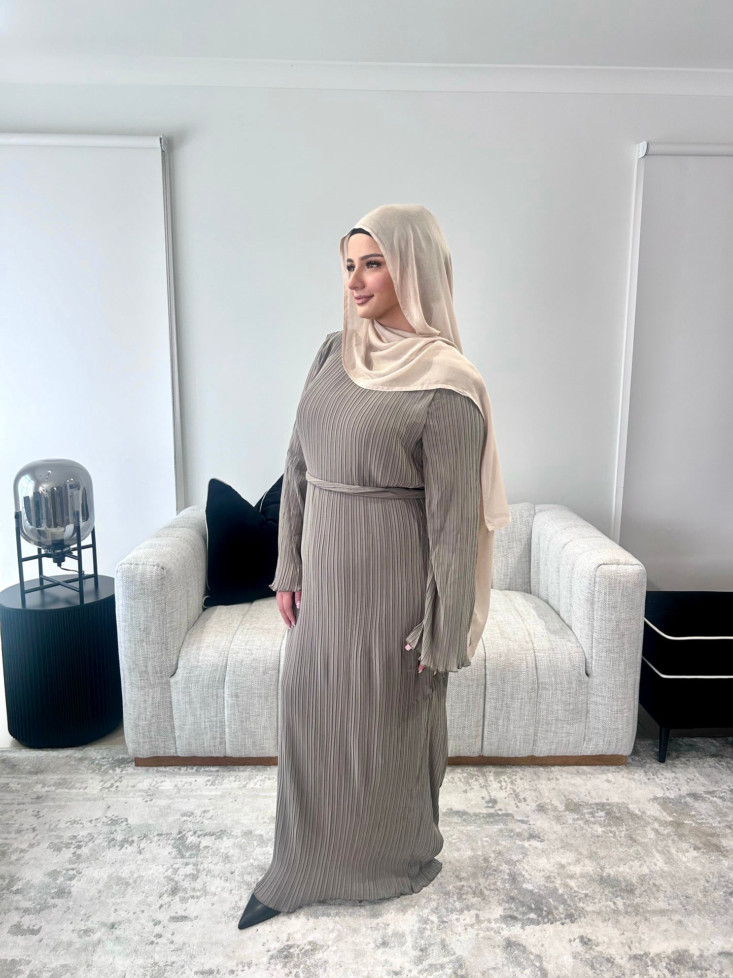 Rea Dress Beige