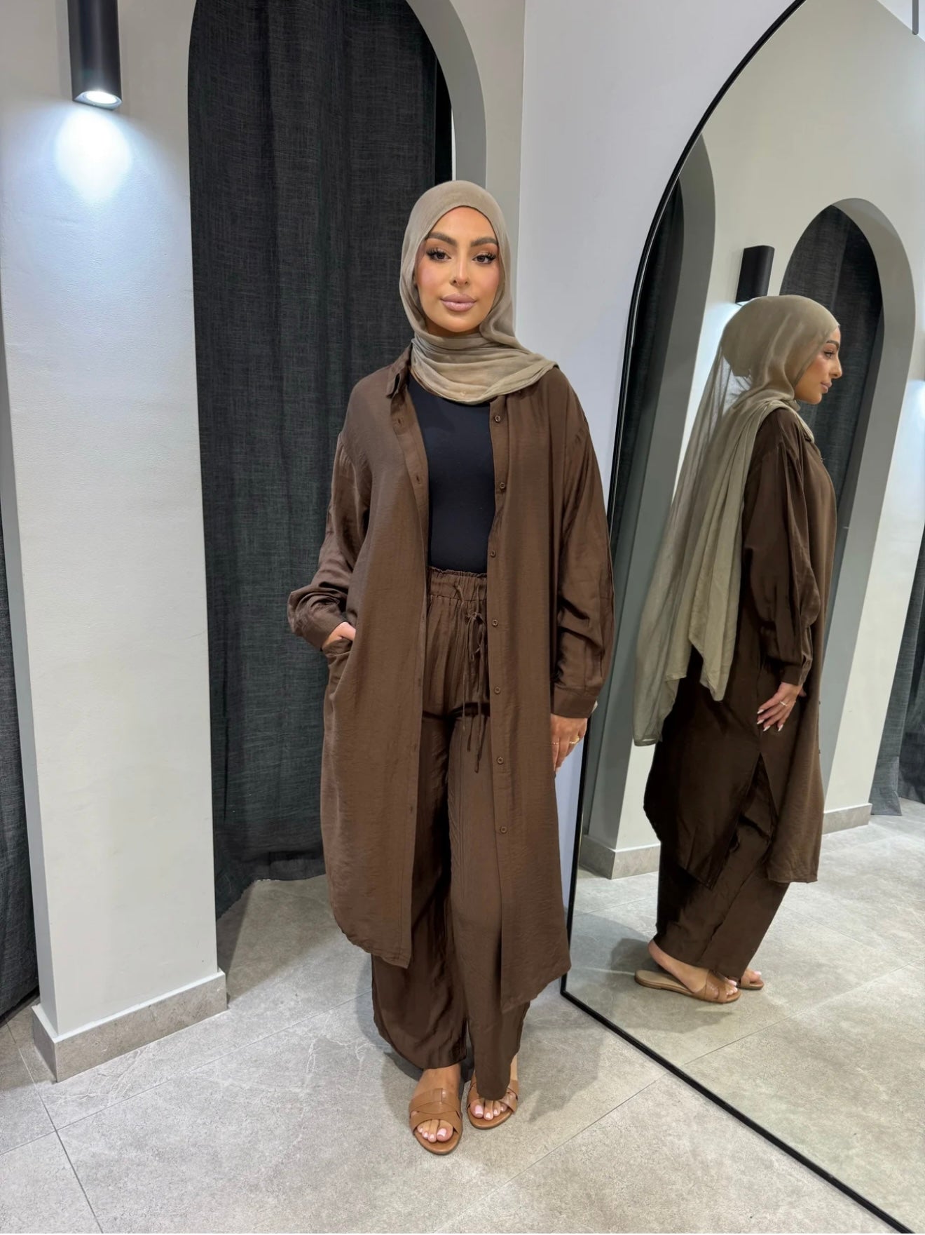 Jazmin Set Brown