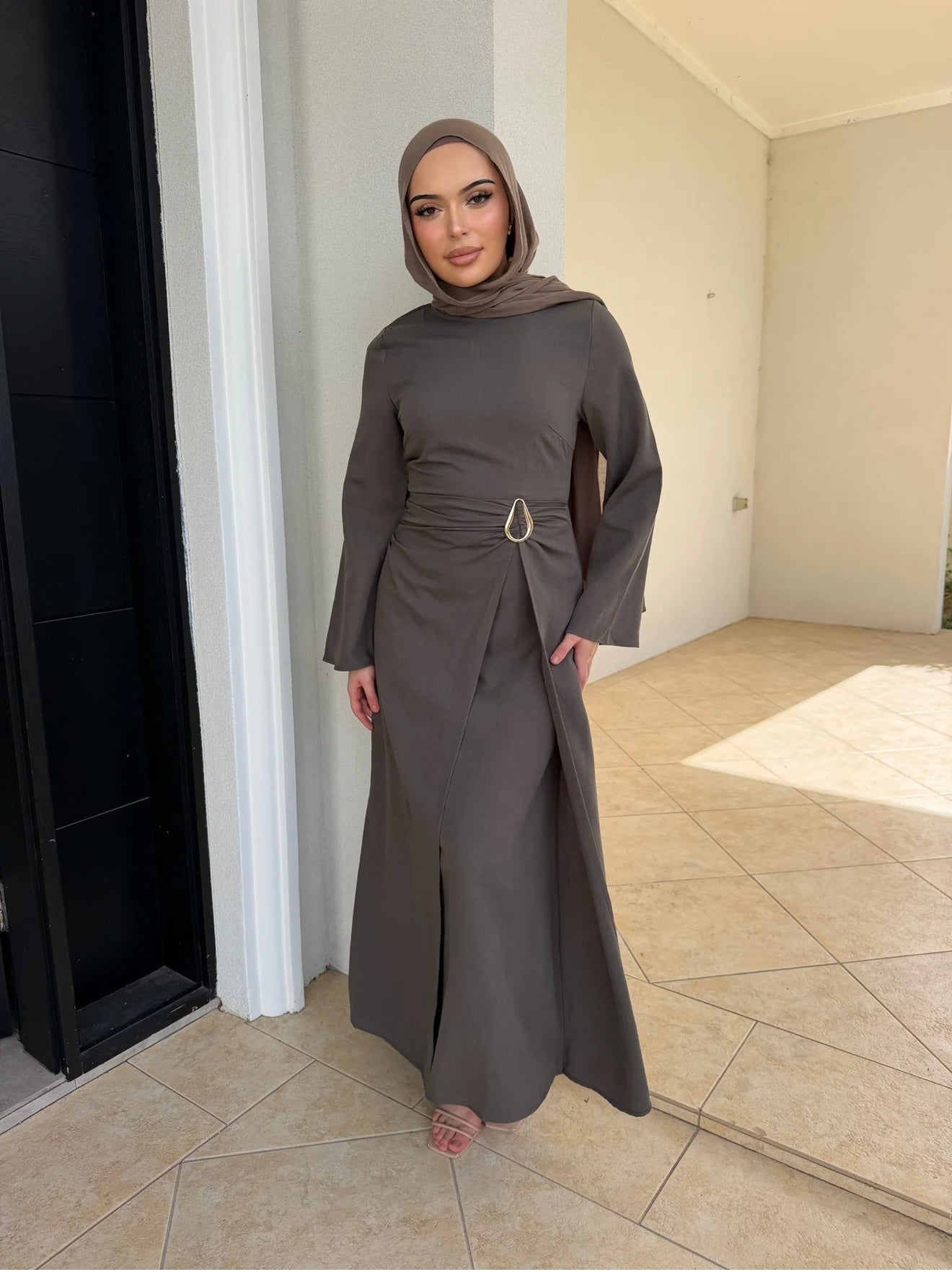 Serene Dress Grey