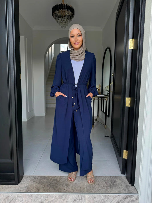 Ebru Set Navy