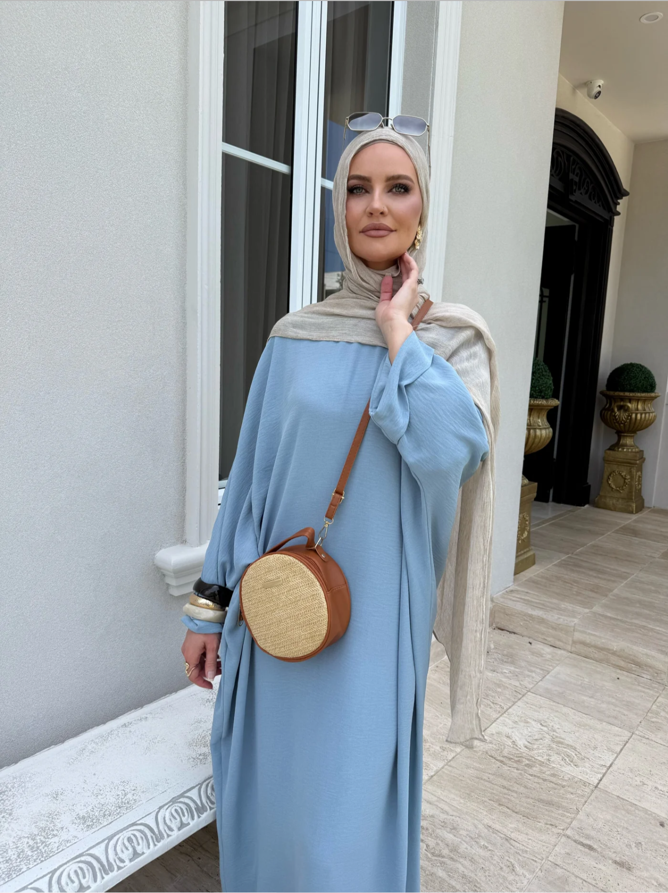 Abaya Blue