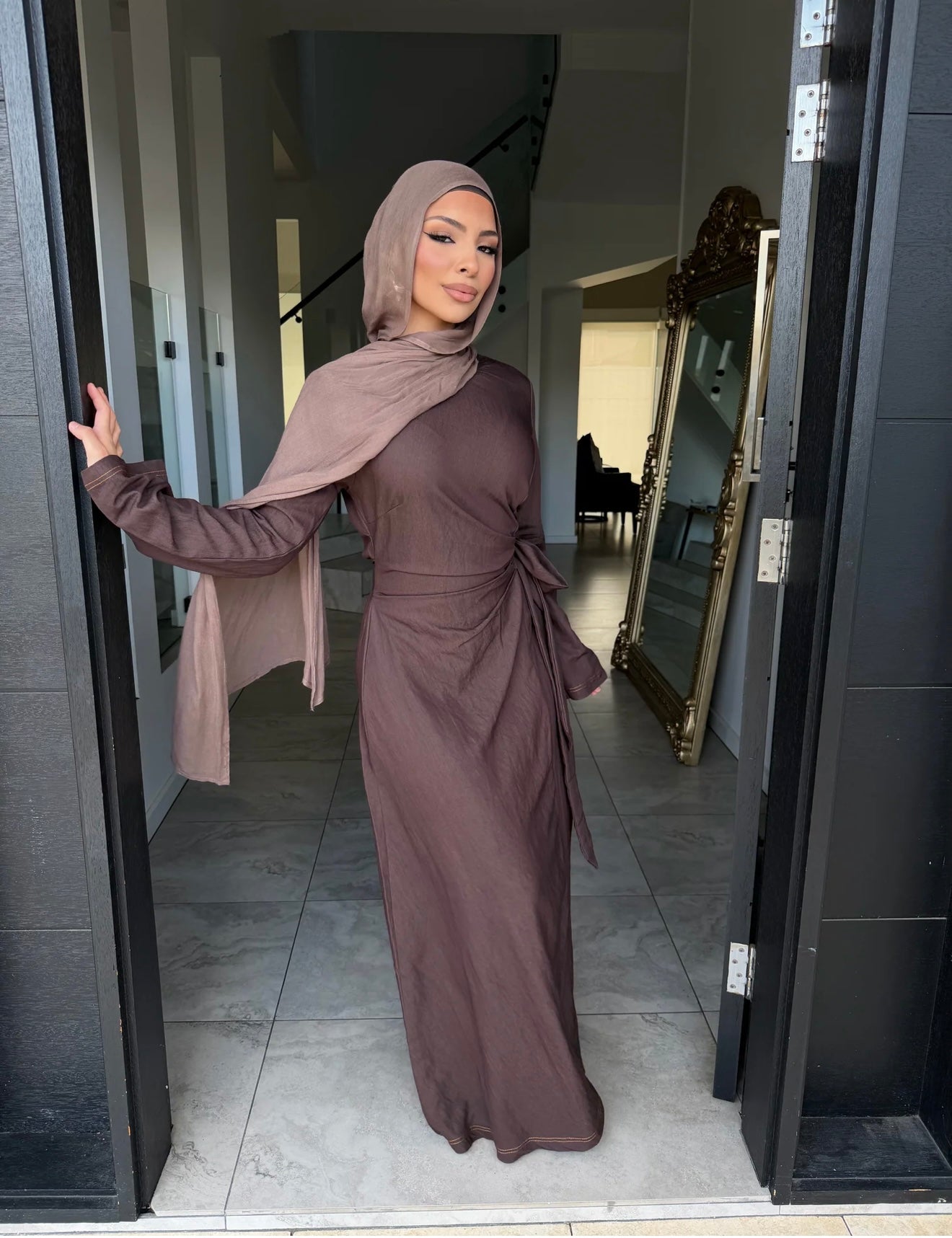 Rana Dress Brown