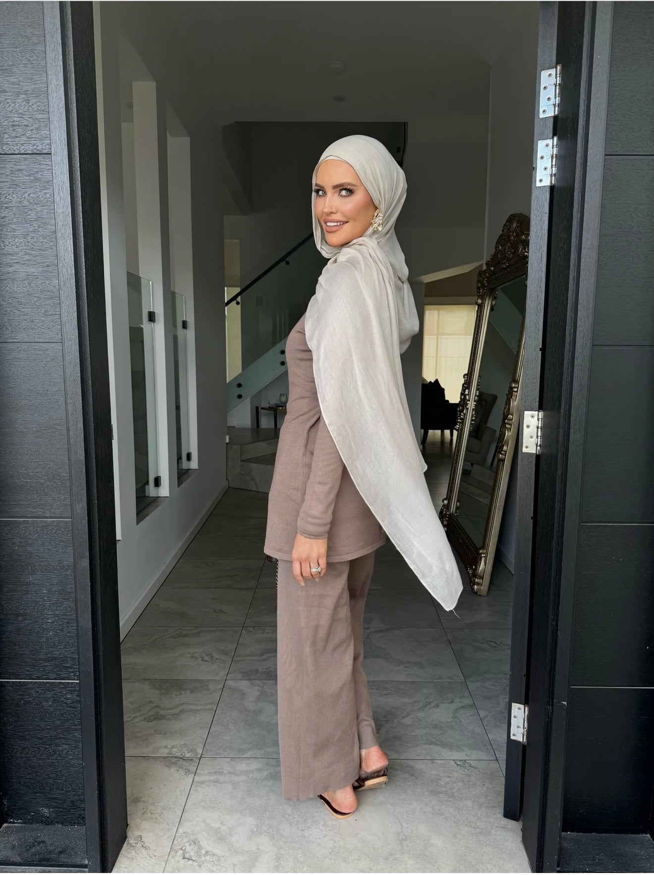 Tara Knit Set Mocha