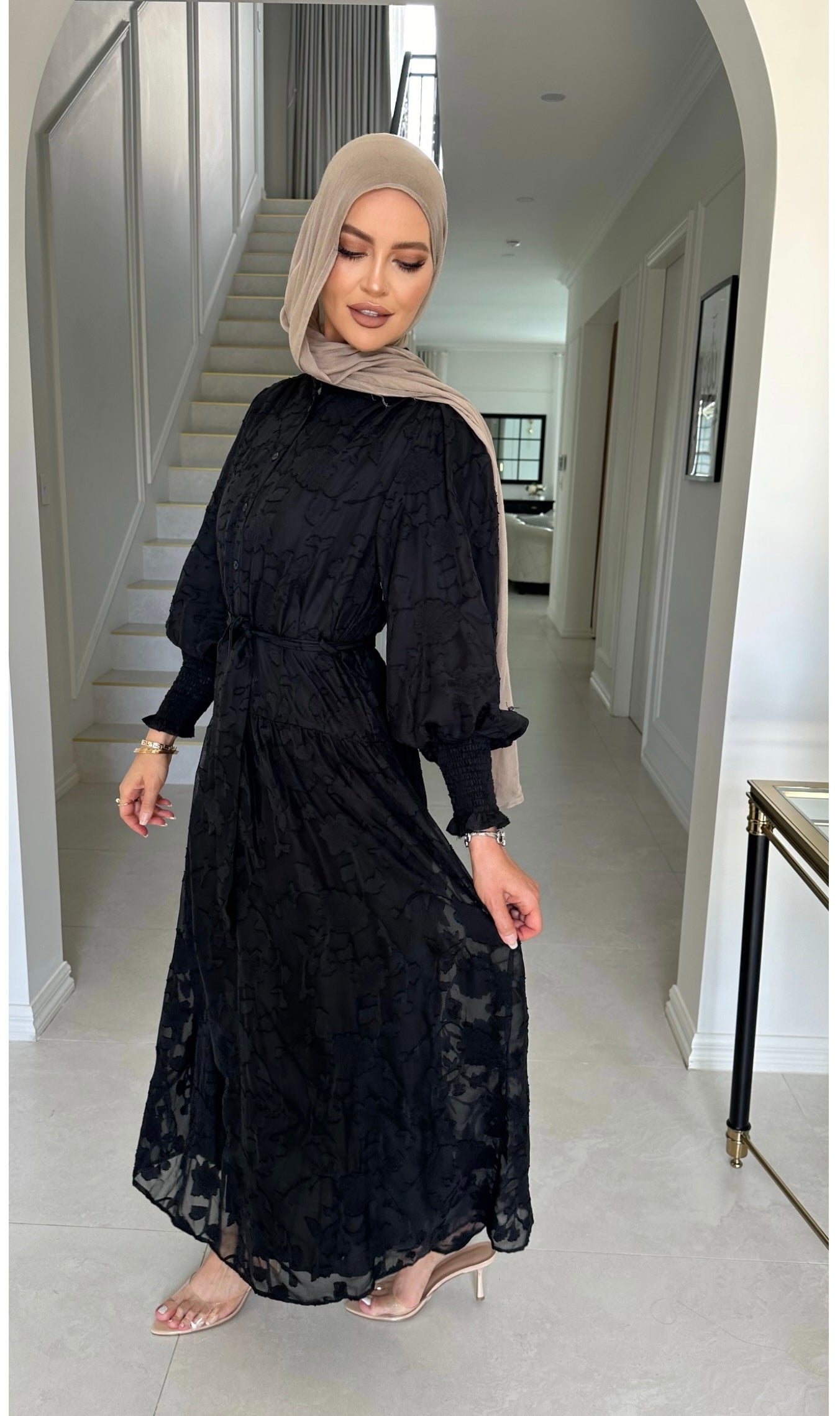 Halima Dress Black