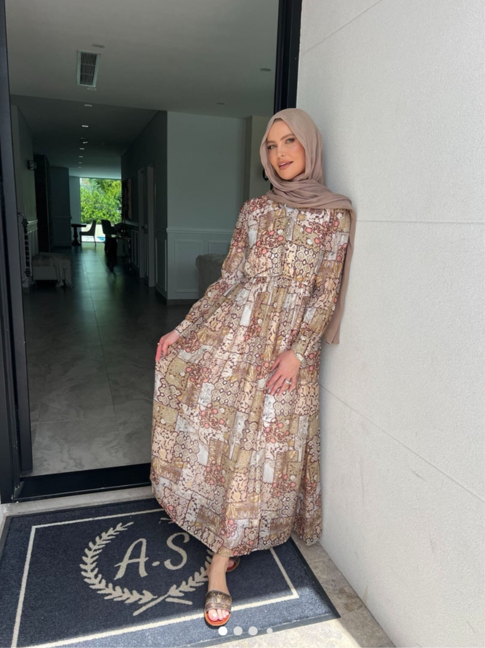 Aylin Dress Mocha