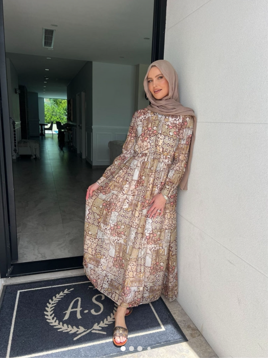 Aylin Dress Mocha