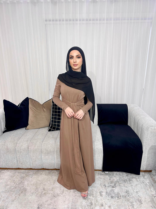 Piper Maxi Dress Brown