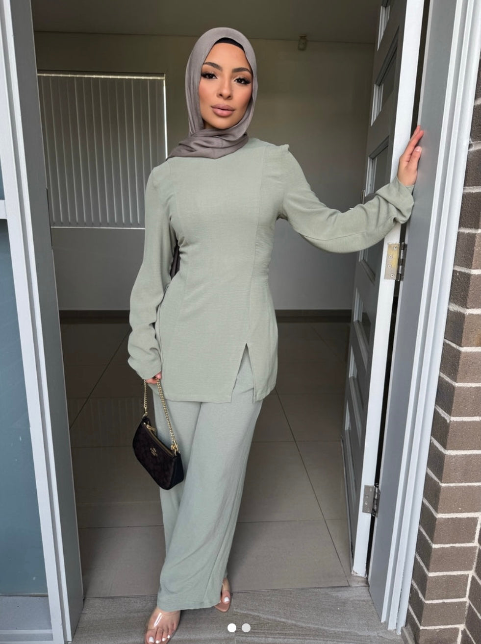 Tasneem Set Sage