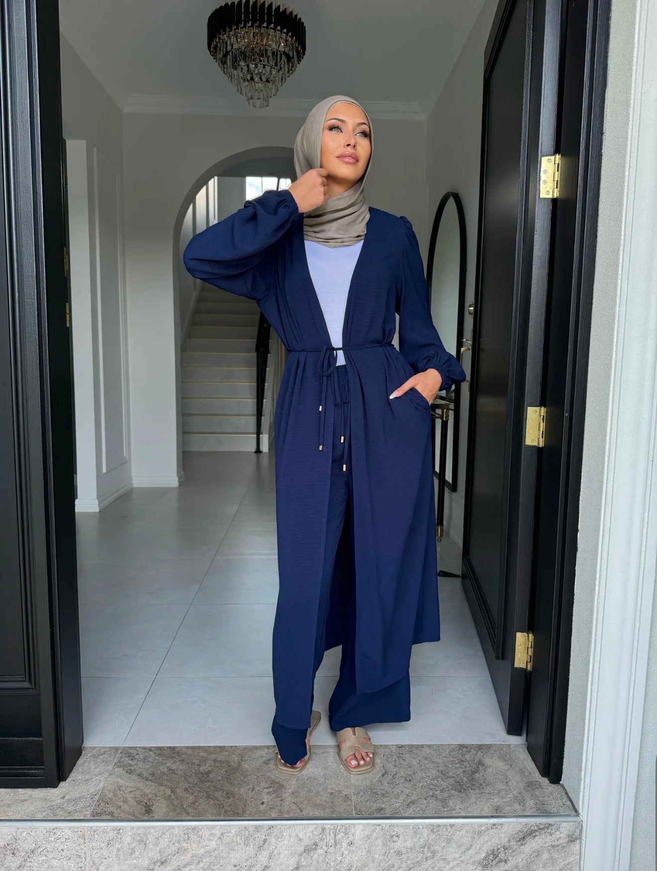 Ebru Set Navy