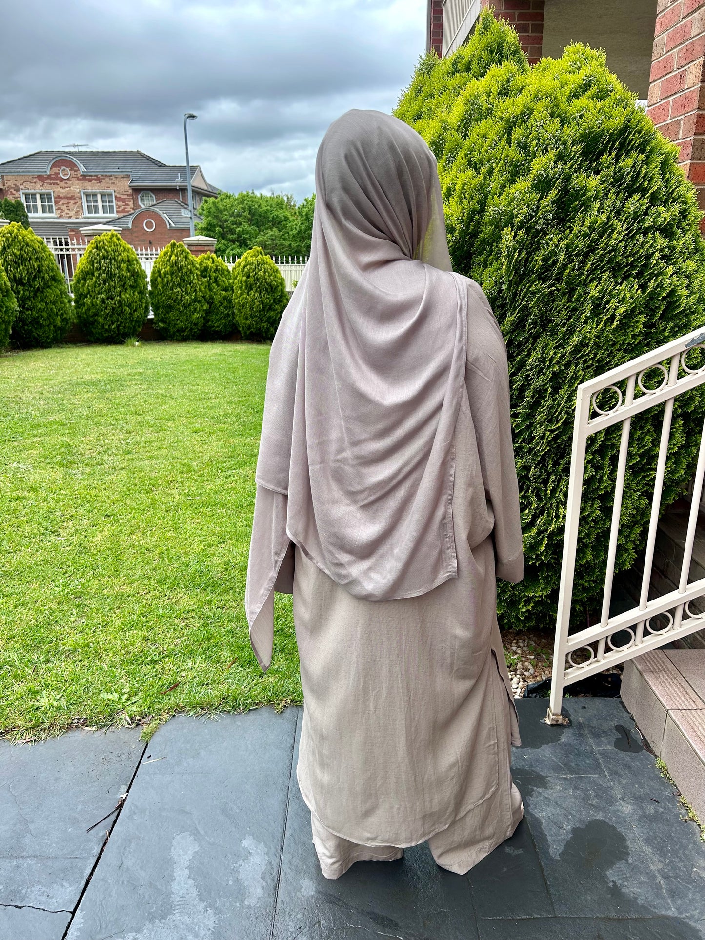 Linen kimono Set Mocha