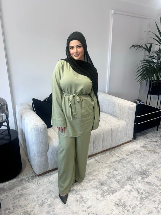 Stella Linen Khaki