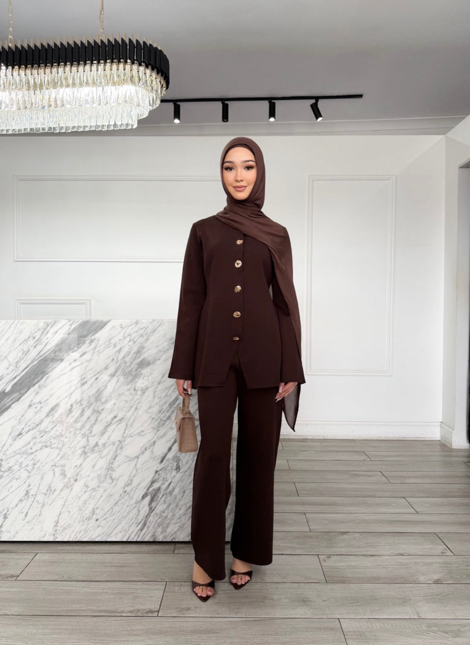Eva Set Brown