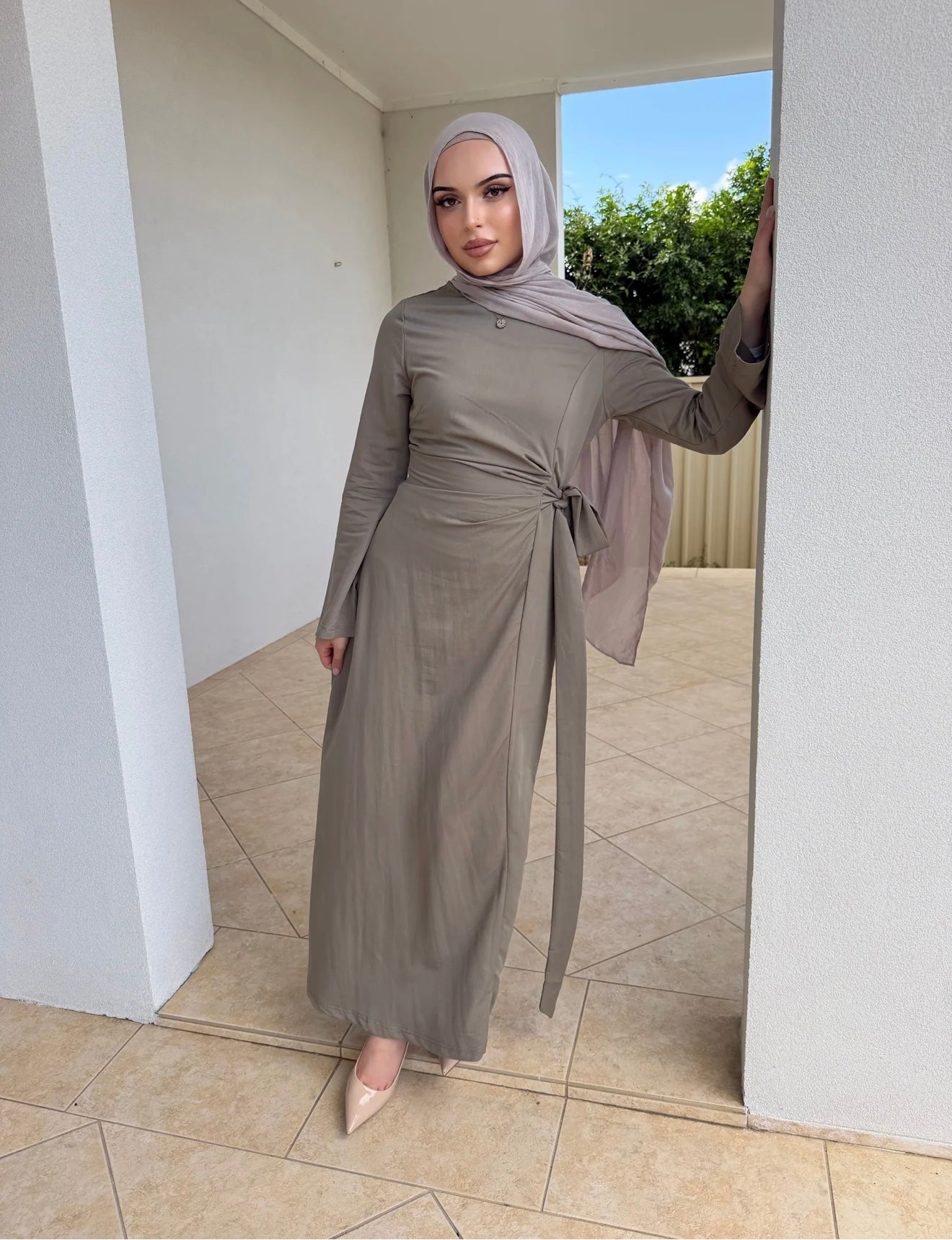 Rana Dress Khaki