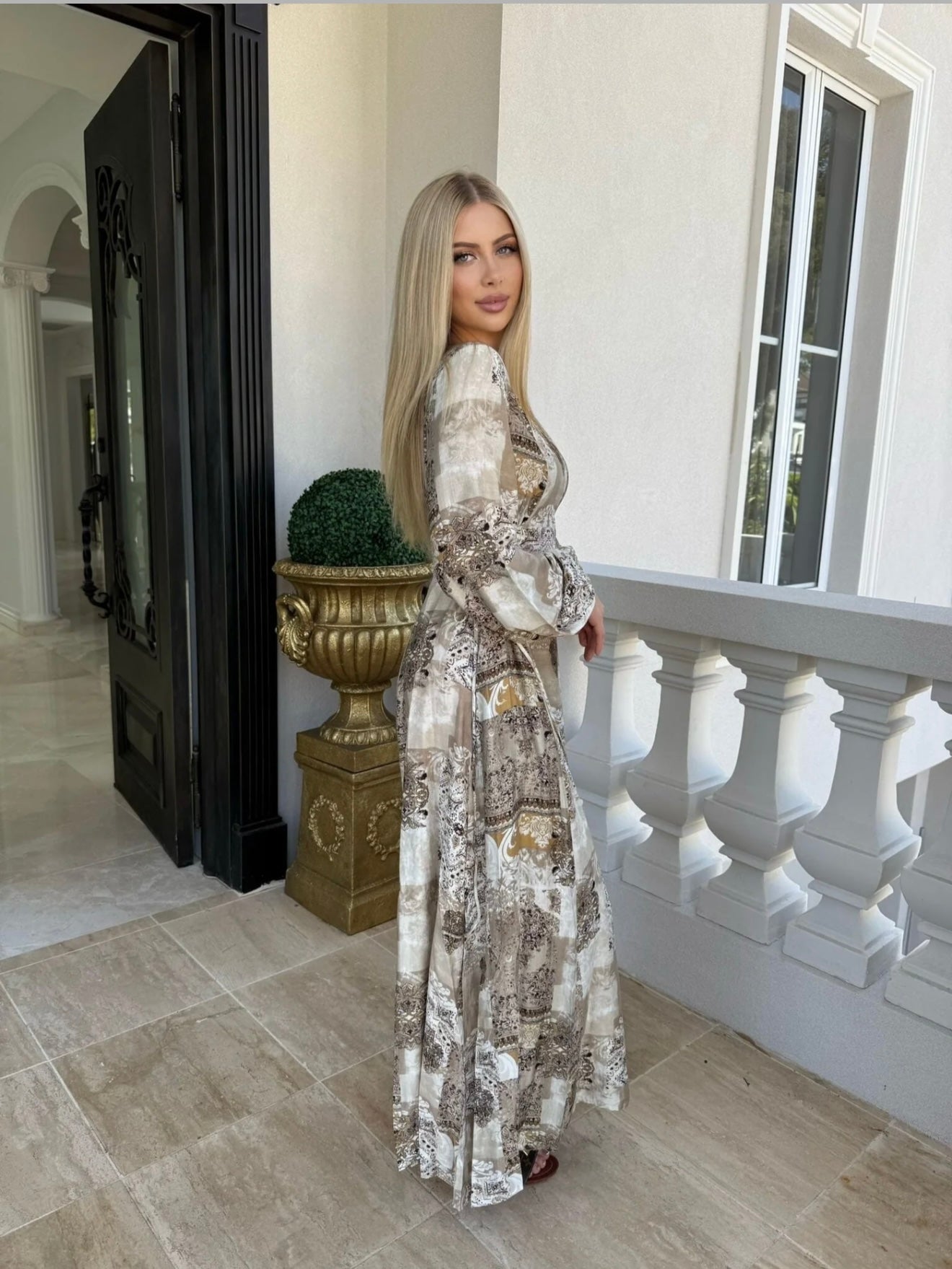Ariel Linen Dress