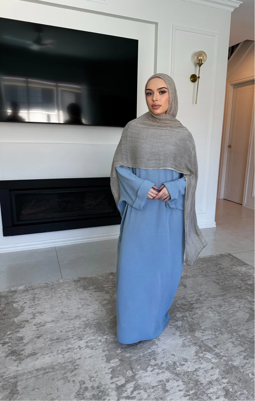Abaya Blue