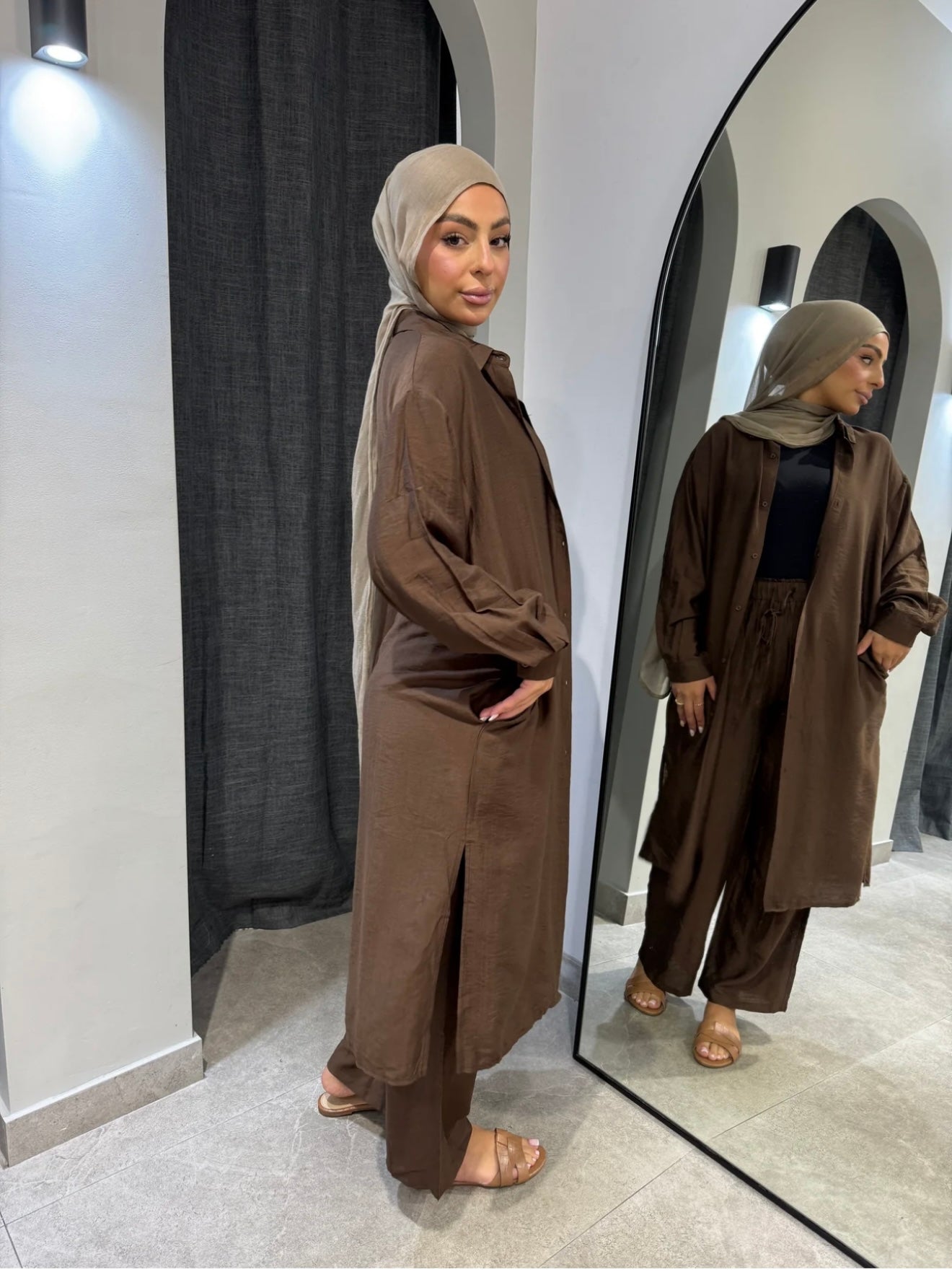 Jazmin Set Brown