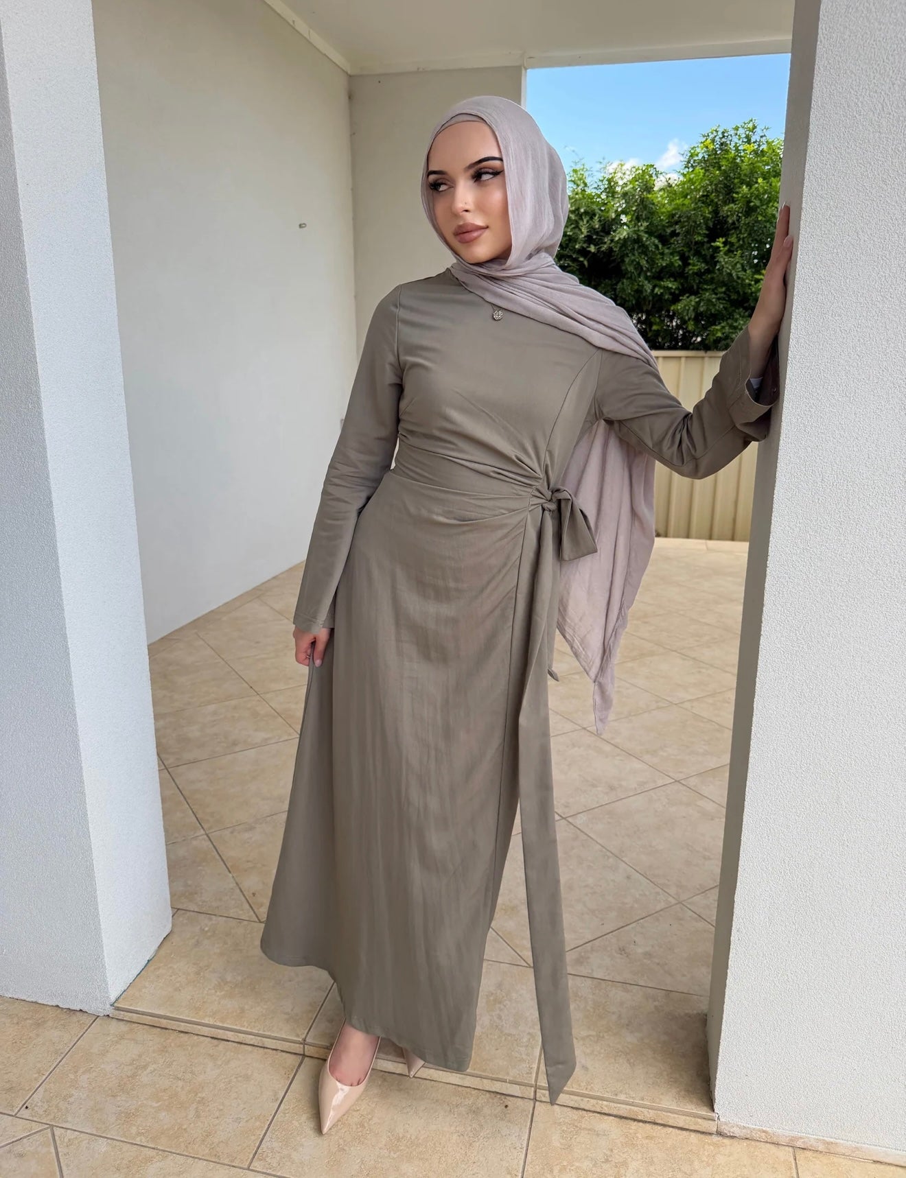 Rana Dress Khaki