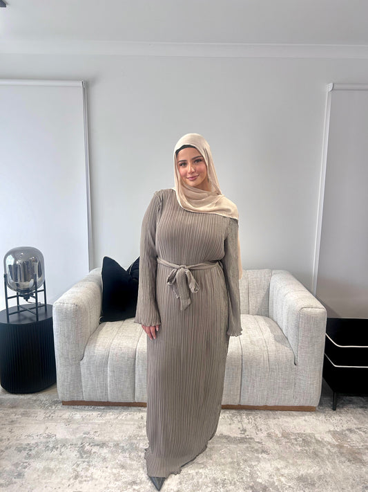 Rea Dress Beige