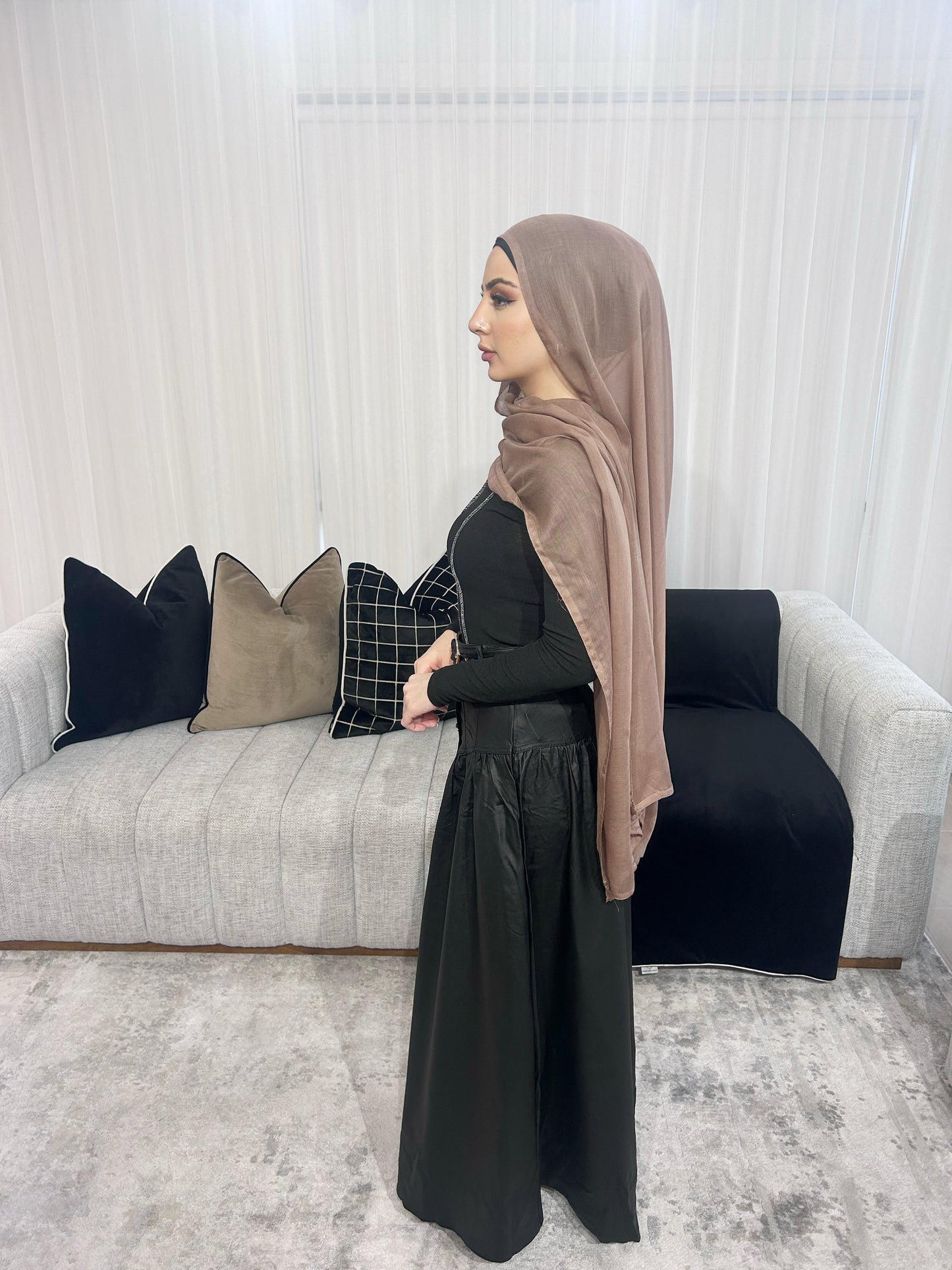 Foxxer Leather Skirt