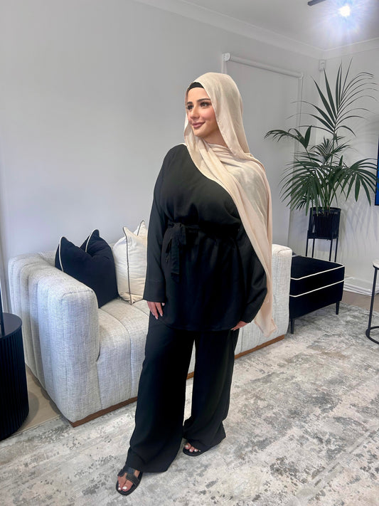 Stella Linen Black