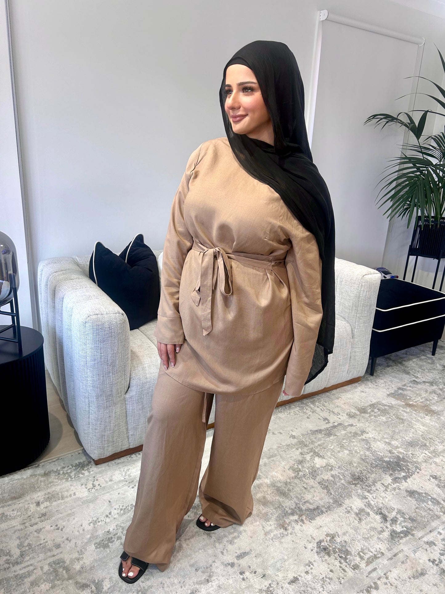 Stella Linen Beige