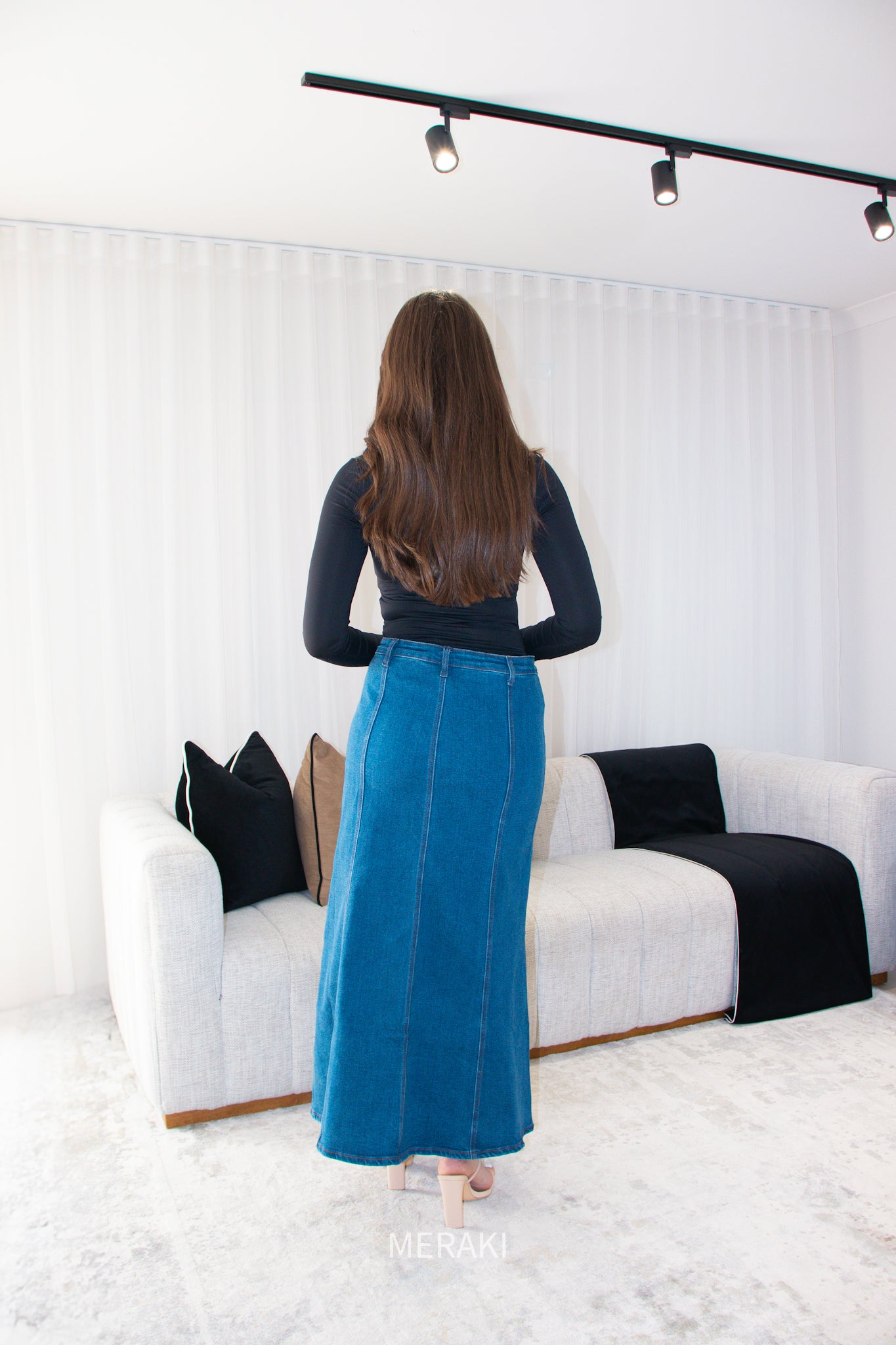 Ayla Denim Skirt