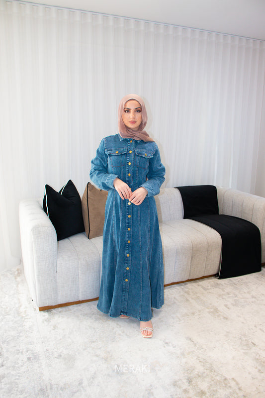 Lina Denim Dress