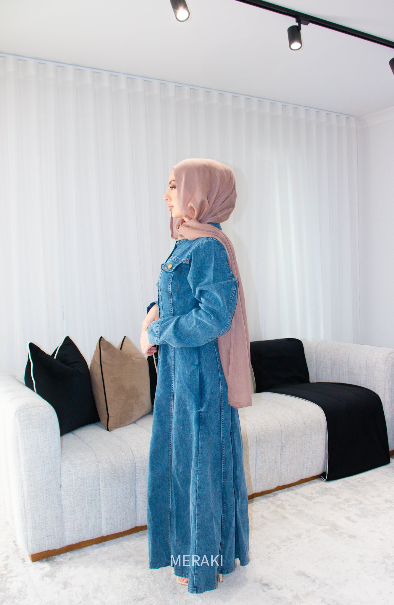 Lina Denim Dress